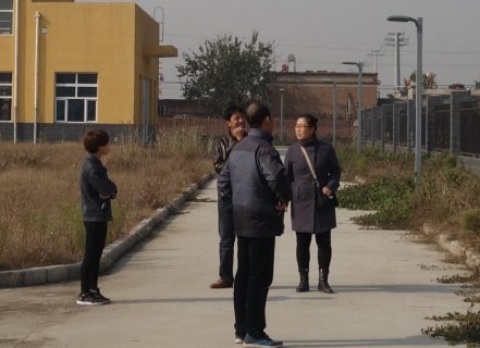 业务科会同探测中心赴定兴进行区域站选址工作...